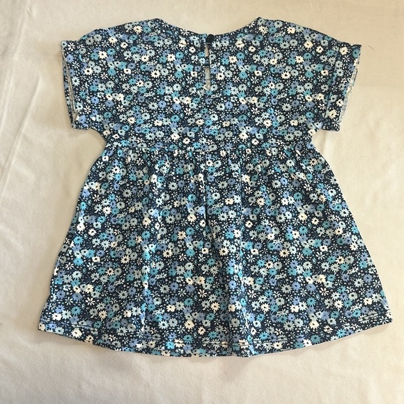 GAP - NWT - Floral Blue and White Dress - Picture 3 of 3